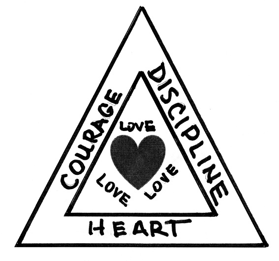Heart, Courage, Discipline and Love